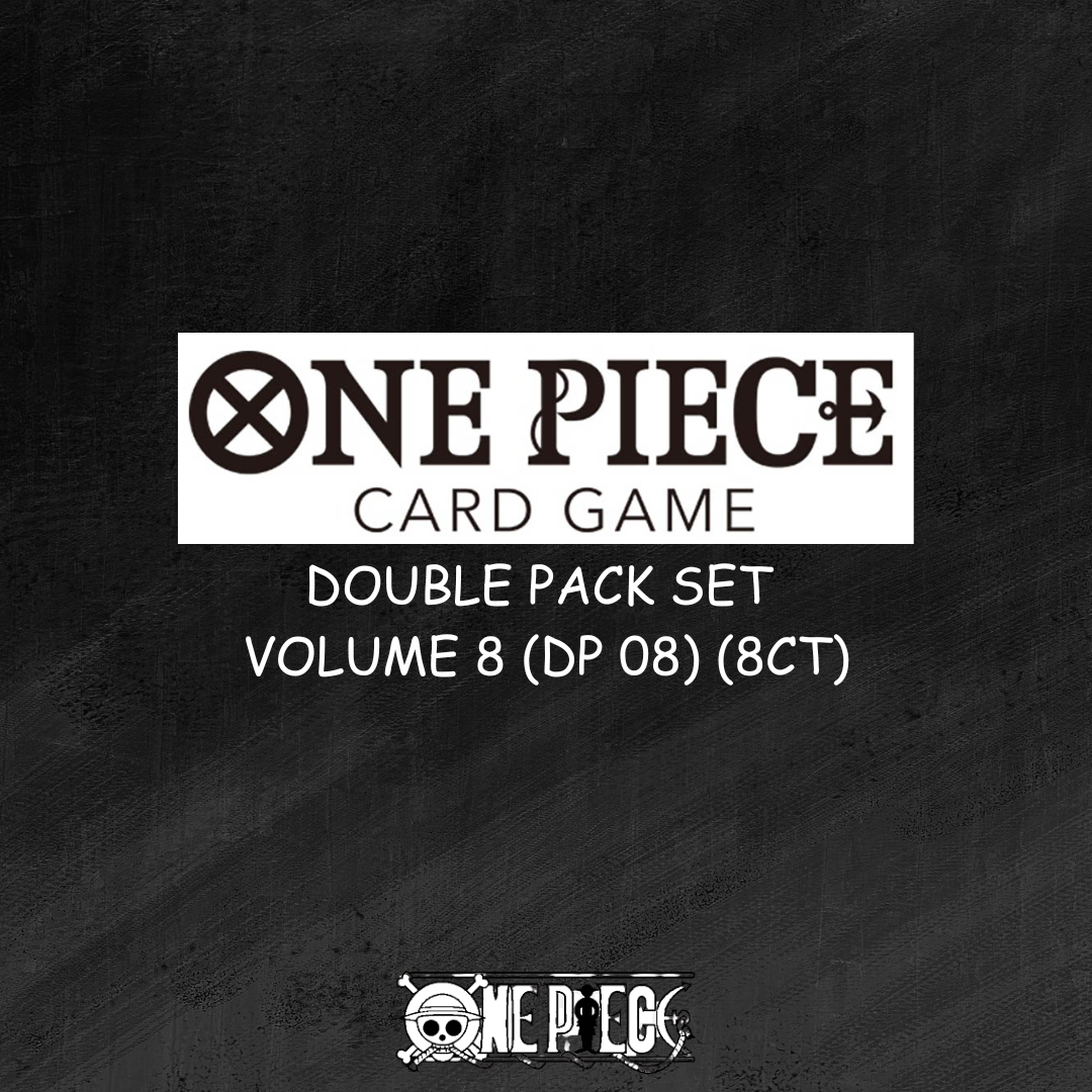 (Pre-Sale) ONE PIECE TCG DOUBLE PACK SET DISPLAY VOLUME 8 (DP 08) (8CT)