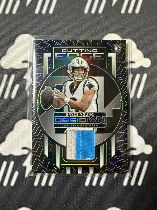 2023 Panini Obsidian Cutting Edge Bryce Young Green Electric Etch /25