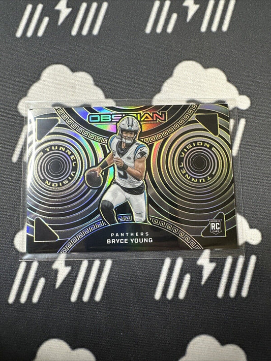 2023 Obsidian Bryce Young Tunnel Vision Yellow Etch /25