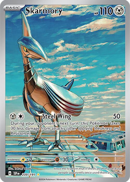 Skarmory - 209/191 - SV08: Surging Sparks (SV08)