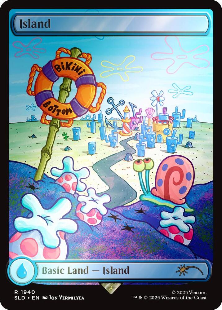 Island (1940) (Rainbow Foil) - Secret Lair Drop Series (SLD)