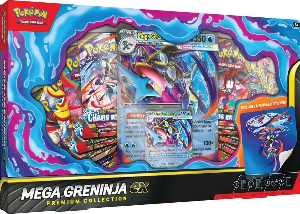 Mega Greninja ex Premium Collection Case - Miscellaneous Cards & Products (MCAP)
