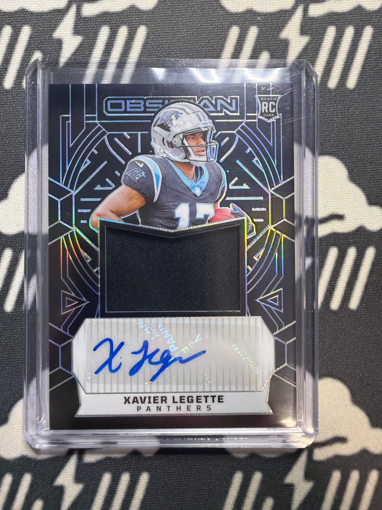 2024 Obsidian Xavier Legette RPA Complete Rainbow