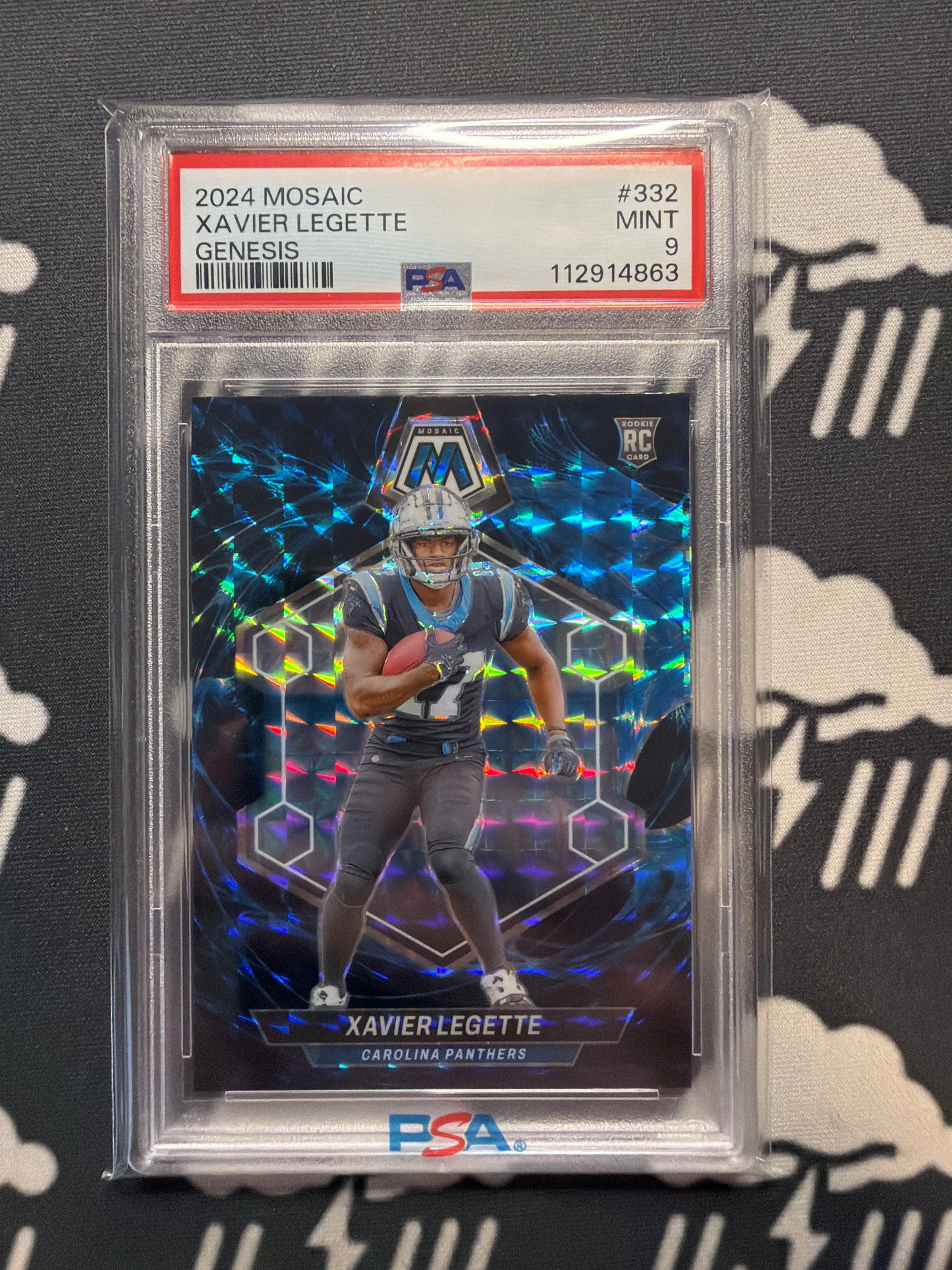 2024 Mosaic Xavier Legette Genesis RC PSA 9