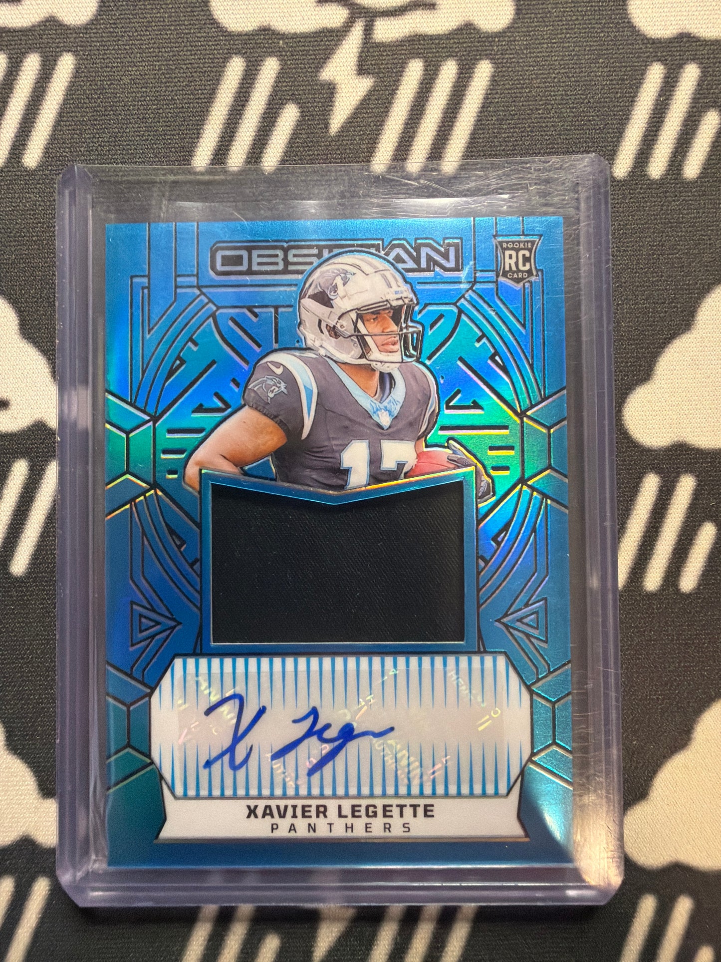 2024 Obsidian Xavier Legette RPA Complete Rainbow