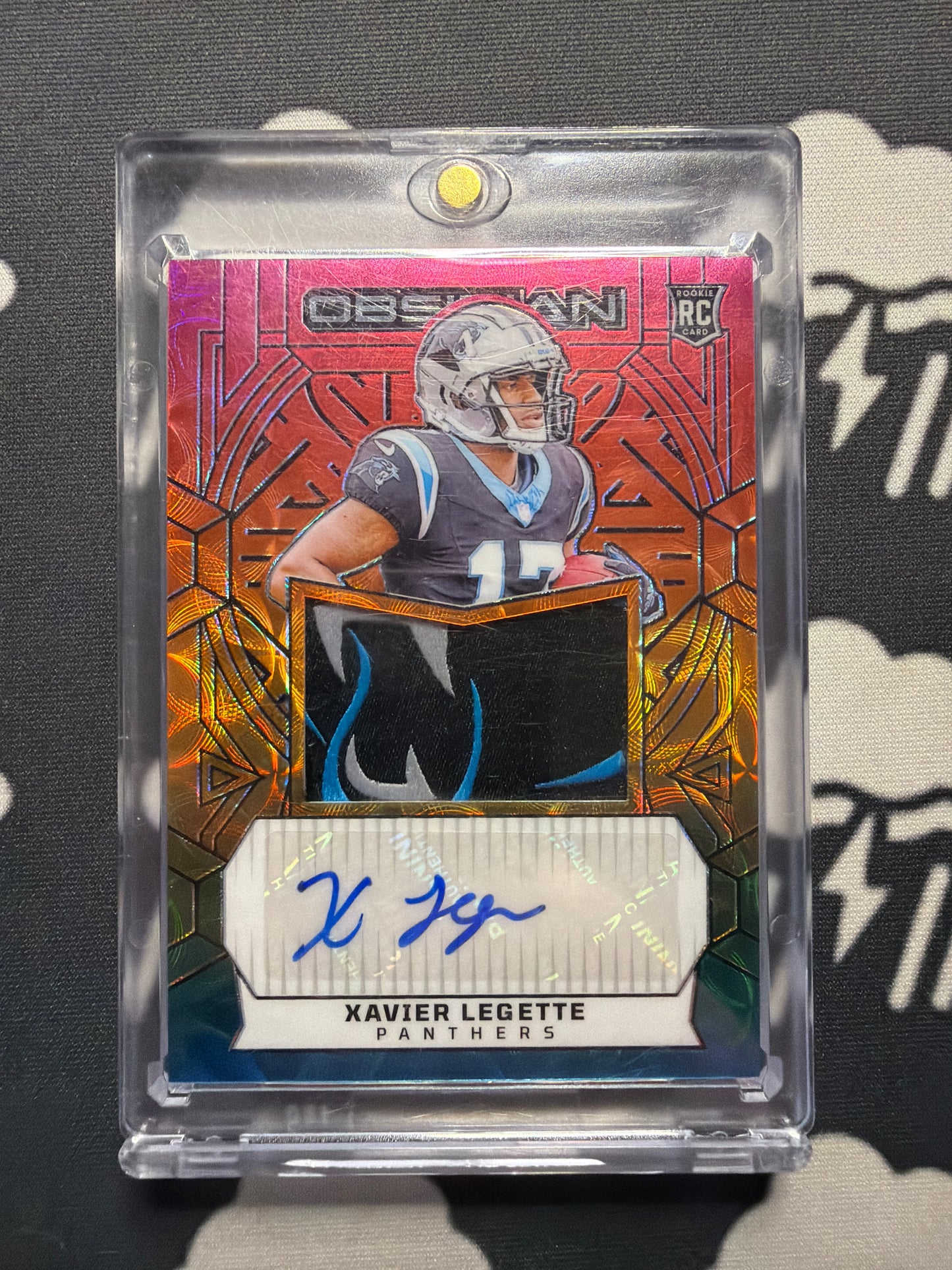 2024 Obsidian Xavier Legette RPA Complete Rainbow