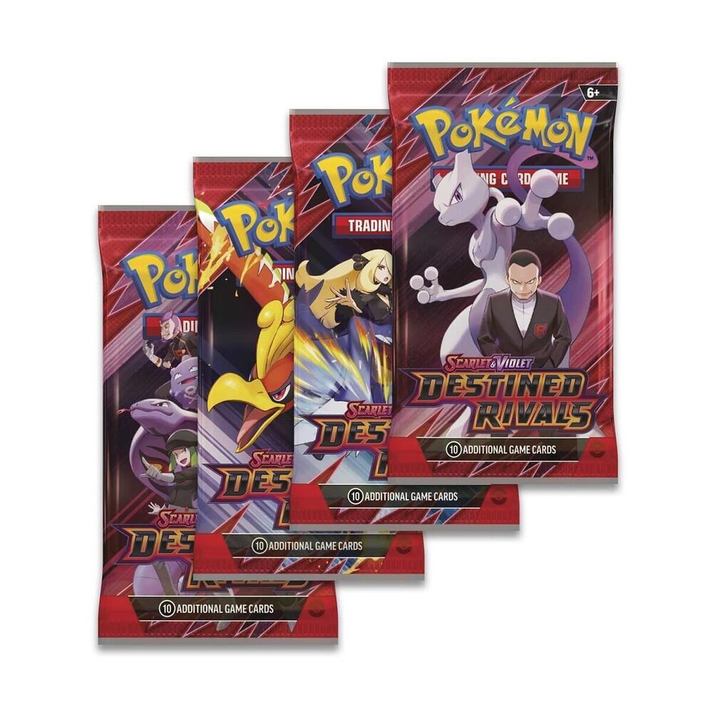 Destined Rivals Booster Pack Art Bundle [Set of 4] - SV10: Destined Rivals (DRI)