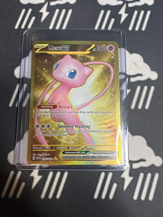 151 Mew ex 205/165 Gold Hyper Rare Non-Metal