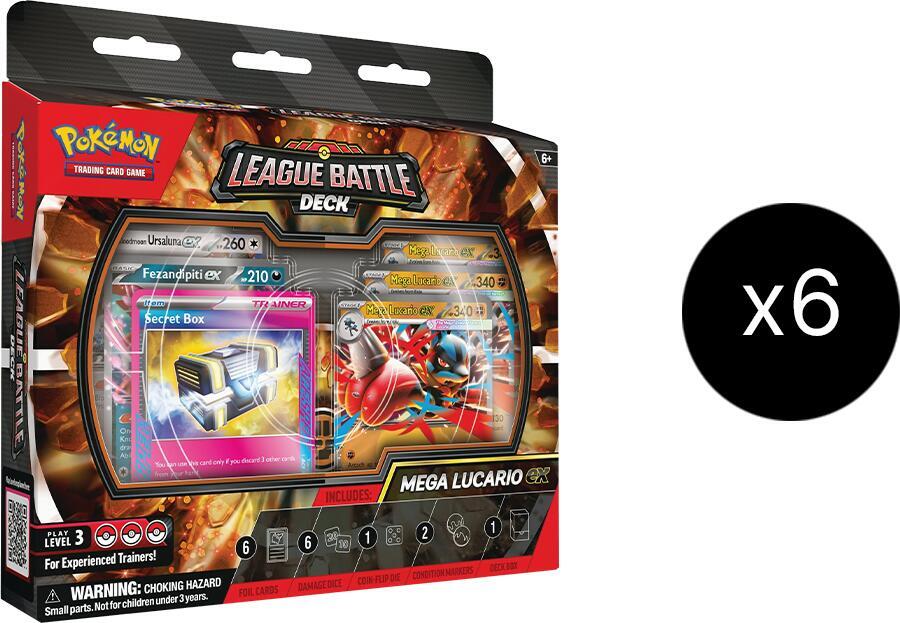 League Battle Deck Case [Mega Lucario ex] - Miscellaneous Cards & Products (MCAP)
