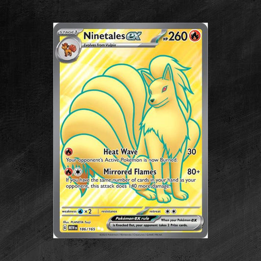 Ninetales ex - 186/165 - SV: Scarlet & Violet 151 (MEW)