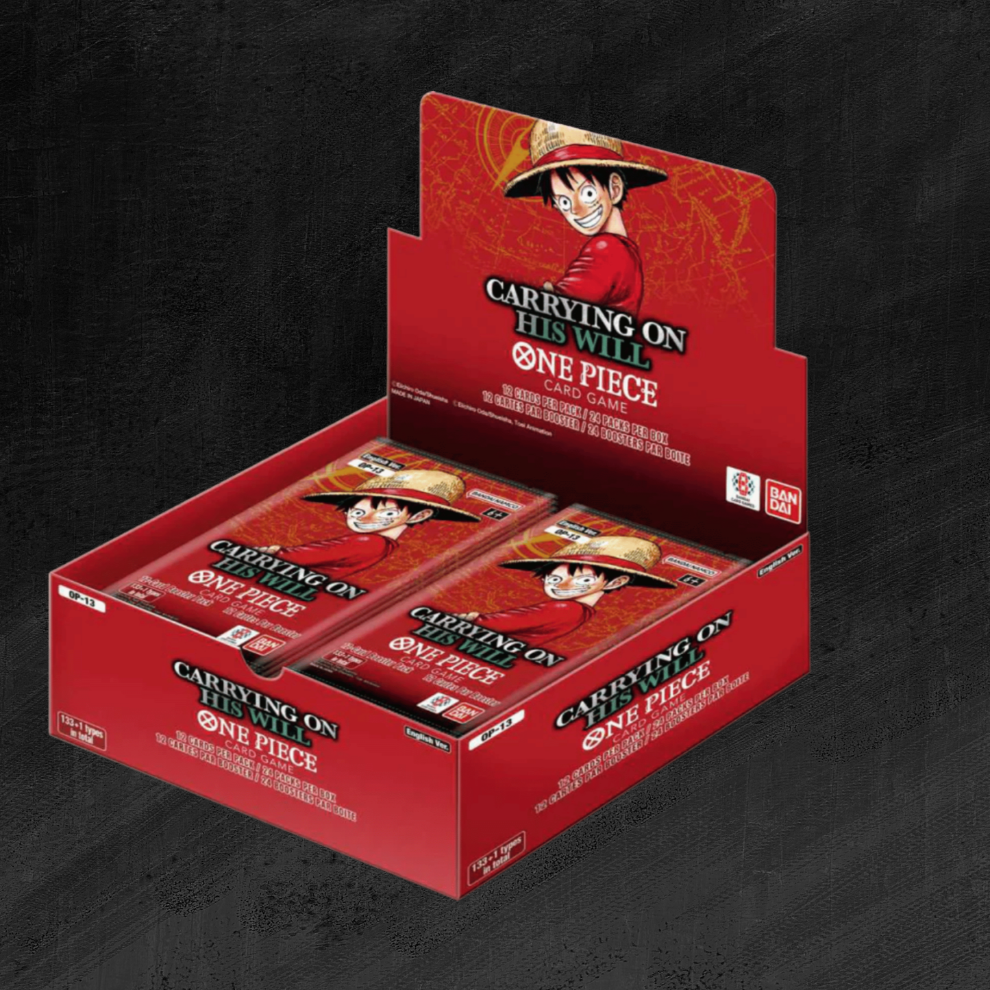 One Piece TCG: Carrying on his Will Booster (OP 13) (24CT)