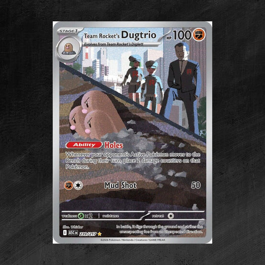 Team Rocket's Dugtrio - 239/217 - ME: Ascended Heroes (ASC)