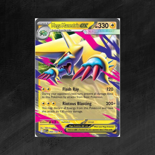 Mega Manectric ex - 050/132 - ME01: Mega Evolution (MEG)