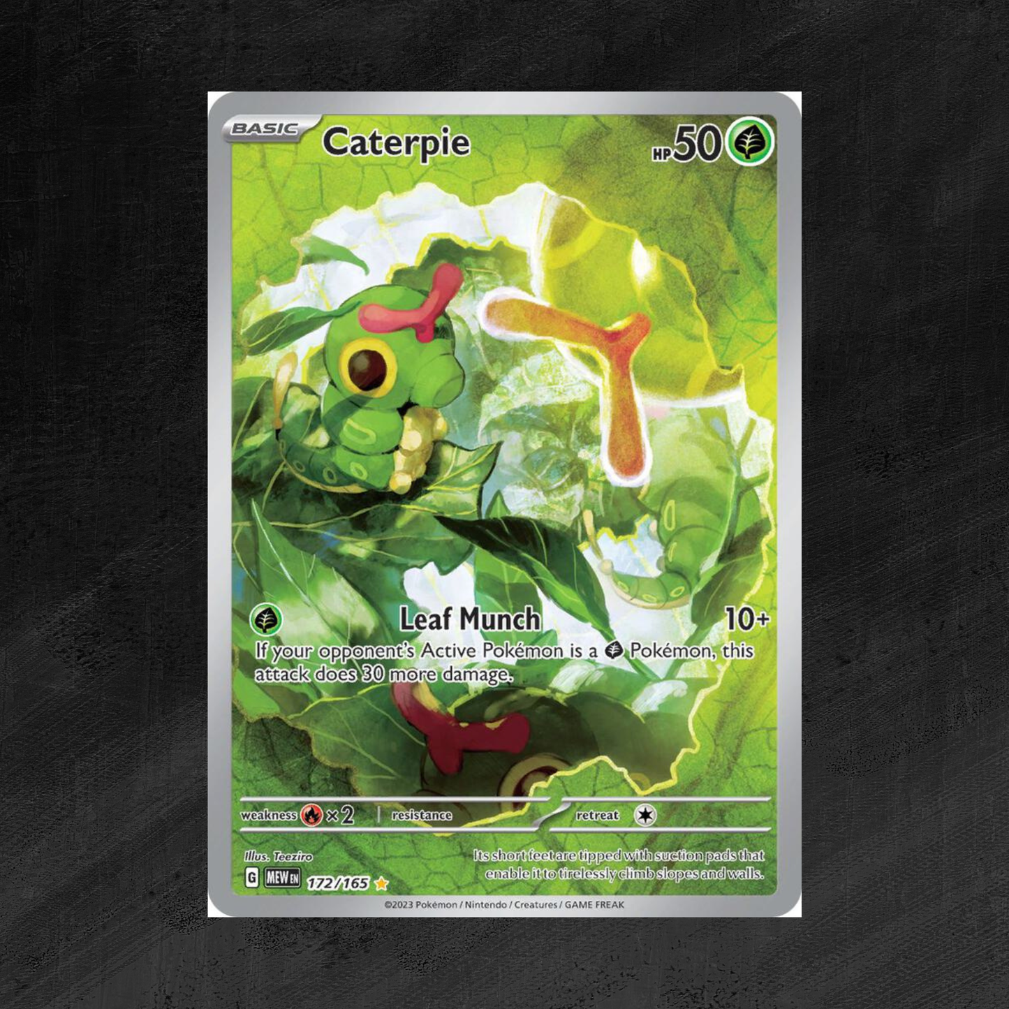 Caterpie - 172/165 - SV: Scarlet & Violet 151 (MEW)