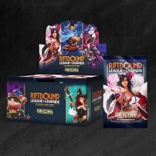 (PRE-SALE) RIFTBOUND TCG: LEAGUE OF LEGENDS: SET 1: ORIGINS BOOSTER (24CT DISPLAY)