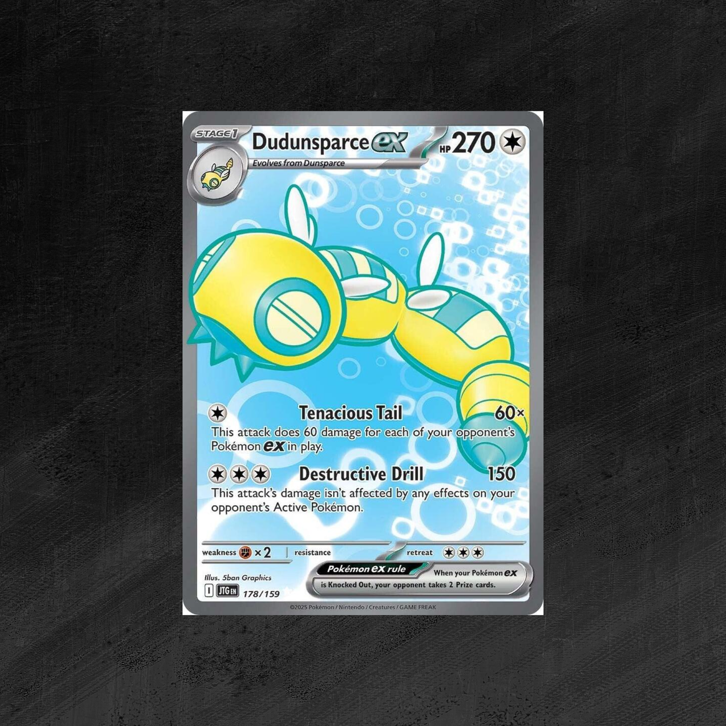 Dudunsparce ex - 178/159 - SV09: Journey Together (JTG)
