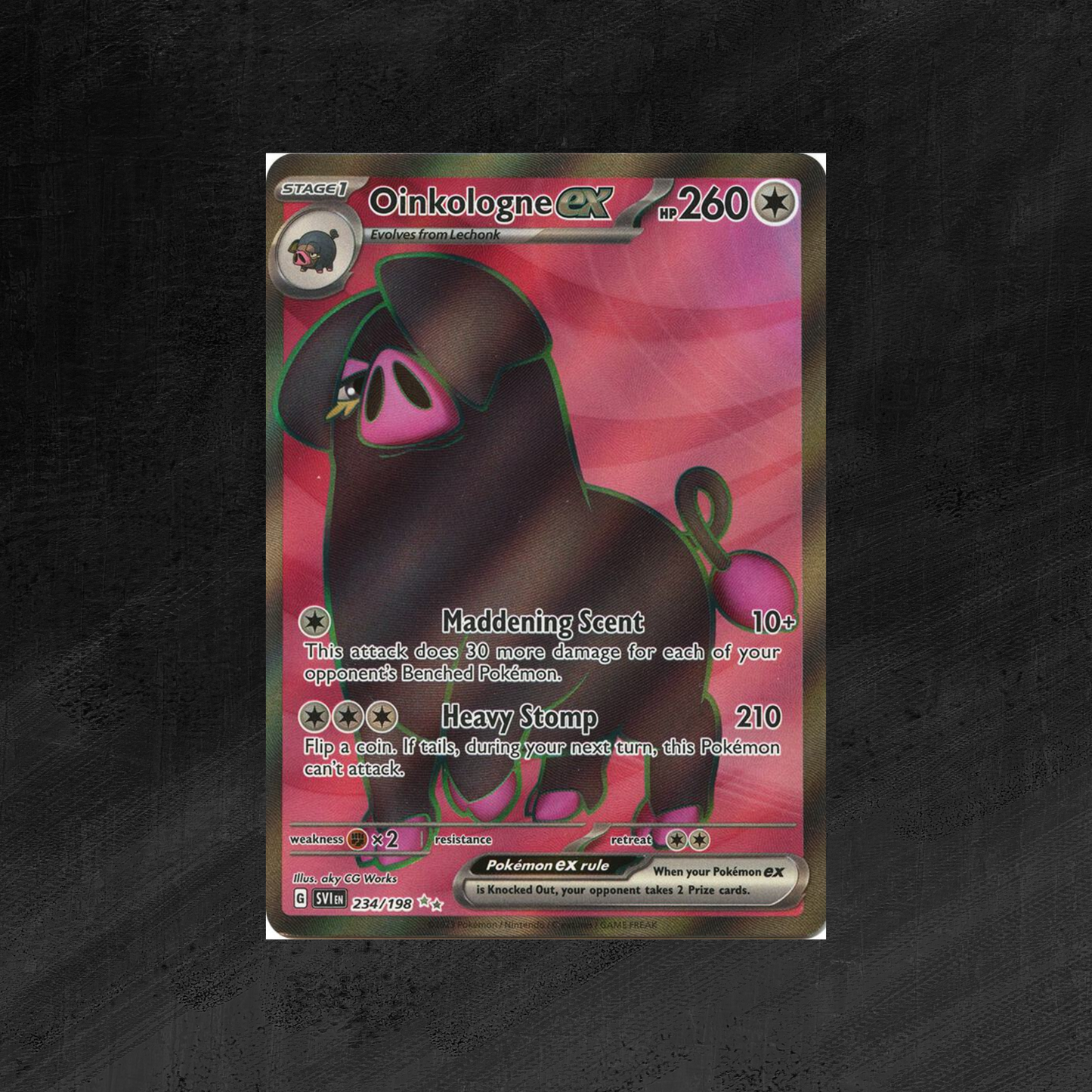 Oinkologne ex - 234/198 - SV01: Scarlet & Violet Base Set (SVI)