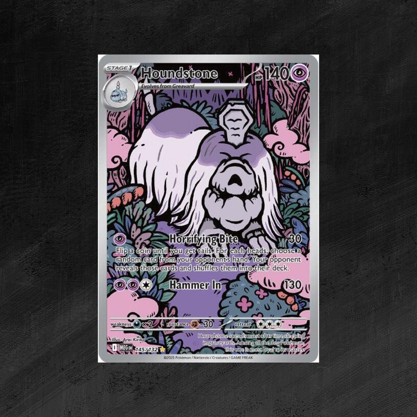 Houndstone - 145/132 - ME01: Mega Evolution (MEG)