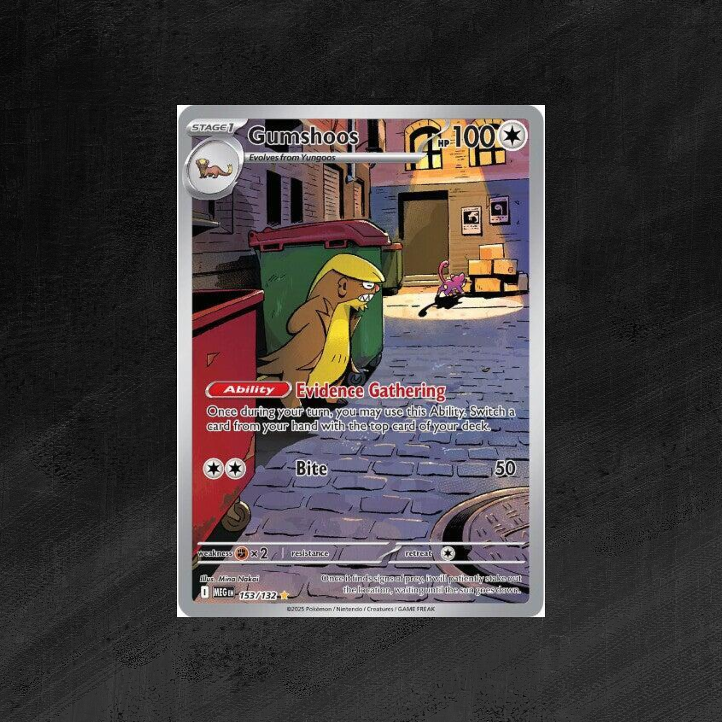 Gumshoos - 153/132 - ME01: Mega Evolution (MEG)