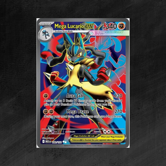 Mega Lucario ex - 160/132 - ME01: Mega Evolution (MEG)