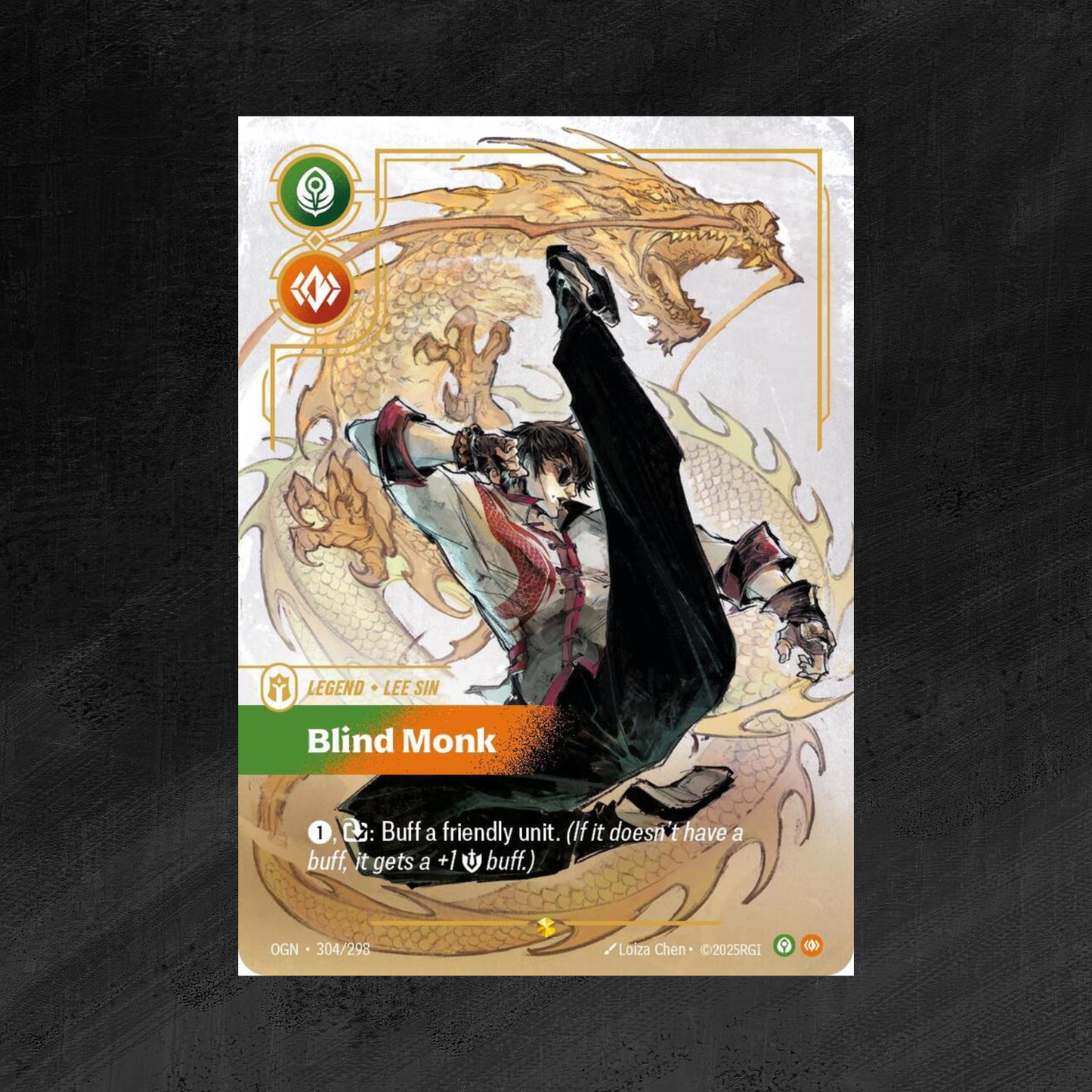 Lee Sin - Blind Monk (Overnumbered) - Origins (OGN) 304/298