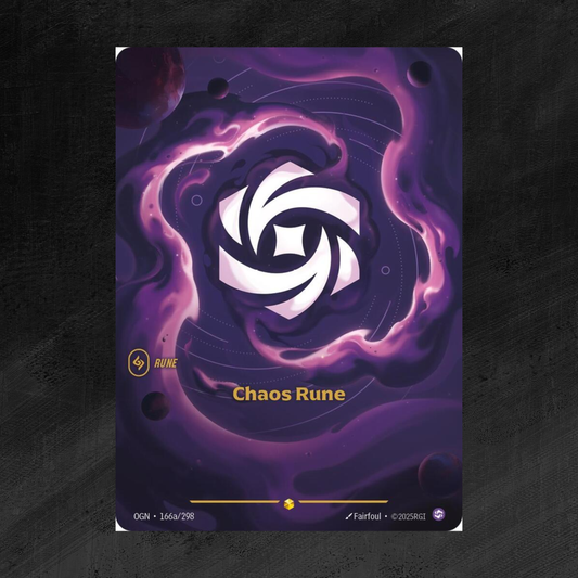 Chaos Rune (Alternate Art) - Origins (OGN) 166a/298