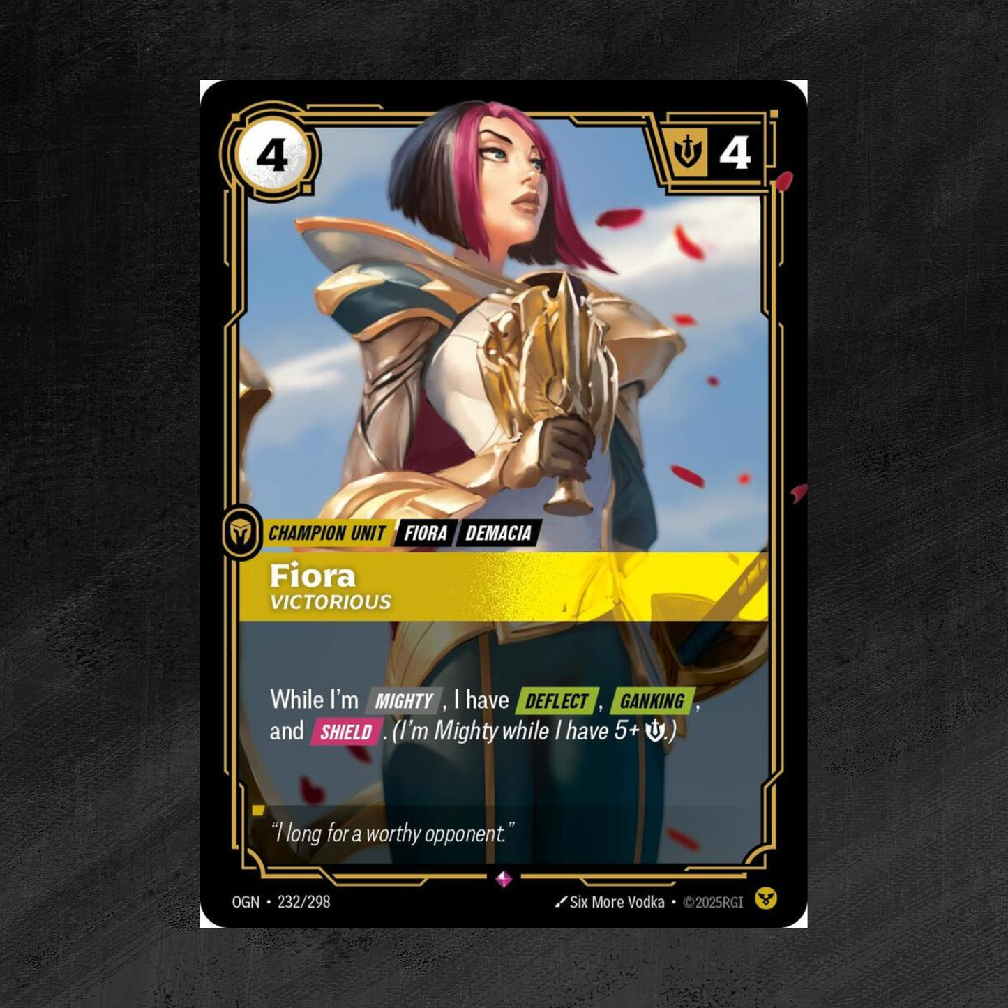 Fiora - Victorious - Origins (OGN) 232/298