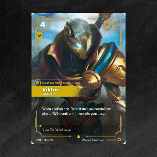 Viktor - Leader (Alternate Art) - Origins (OGN) 246a/298